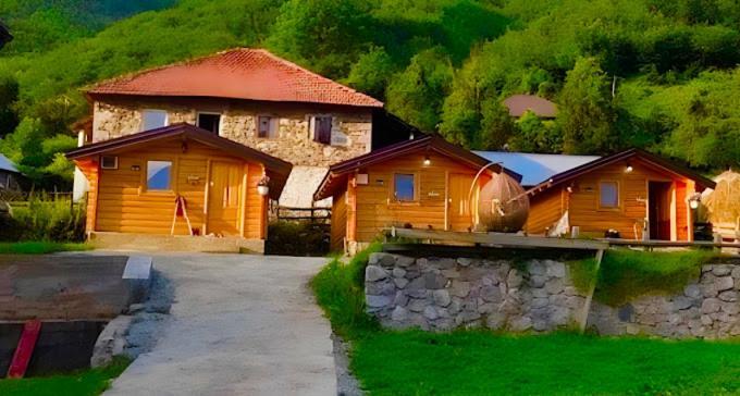 Dedushi Guesthouse &Wood Cabins-Camping Place Gusinje ภายนอก รูปภาพ